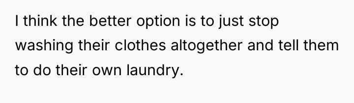 I think the better option is to just stop washing...