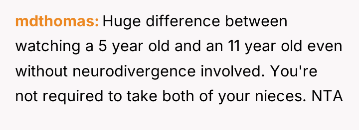 mdthomas Huge difference between watching a 5 year old and...