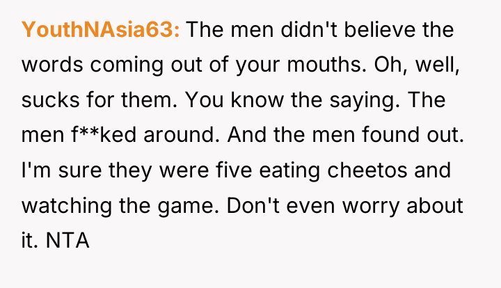 YouthNAsia63 The men didn't believe the words coming out of...