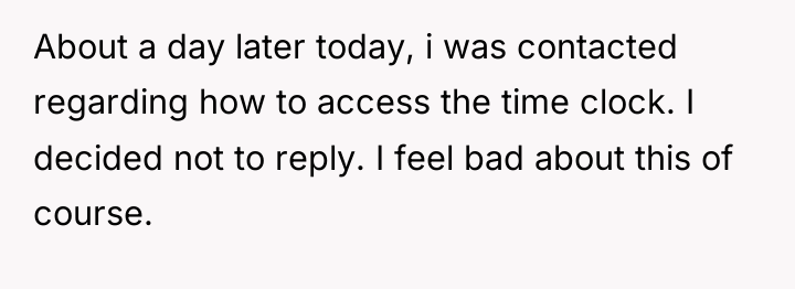About a day later today, i was contacted regarding how...
