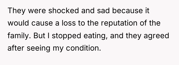 They were shocked and sad because it would cause a...