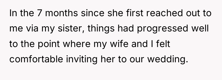 In the 7 months since she first reached out to...