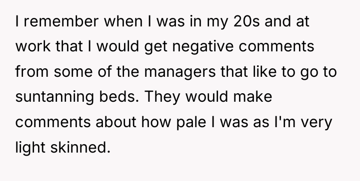 I remember when I was in my 20s and at...
