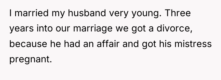 I married my husband very young. Three years into our...