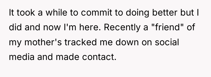 It took a while to commit to doing better but...