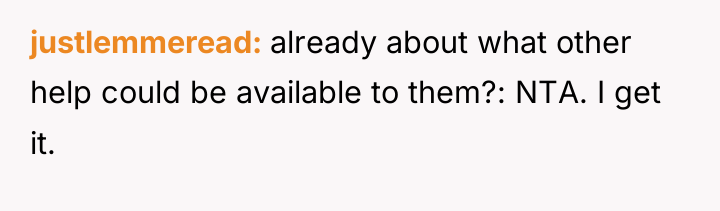 justlemmeread already about what other help could be available to...
