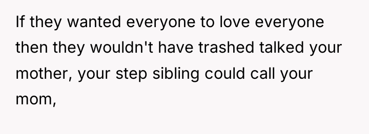 If they wanted everyone to love everyone then they wouldn't...