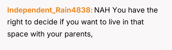 Independent_Rain4838 NAH You have the right to decide if you...
