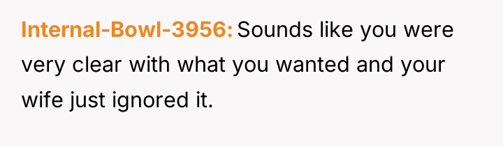 Internal-Bowl-3956 Sounds like you were very clear with what you...