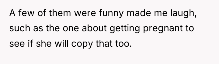 A few of them were funny made me laugh, such...