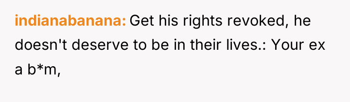 indianabanana Get his rights revoked, he doesn't deserve to be...