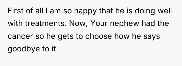 First of all I am so happy that he is...