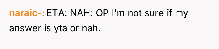 naraic- ETA: NAH: OP I'm not sure if my answer...