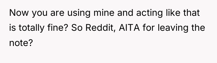 Now you are using mine and acting like that is...