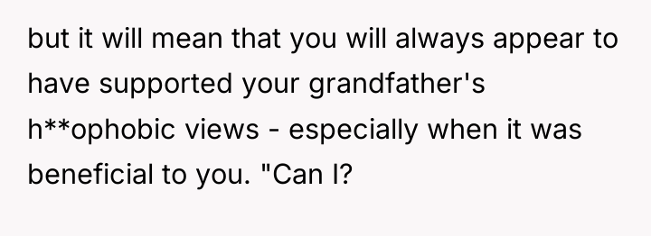 but it will mean that you will always appear to...