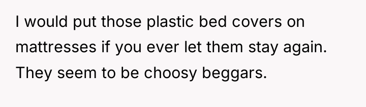 I would put those plastic bed covers on mattresses if...