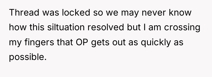 Thread was locked so we may never know how this...