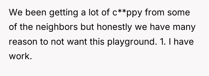 We been getting a lot of c**ppy from some of...
