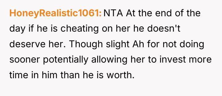 HoneyRealistic1061 NTA At the end of the day if he...