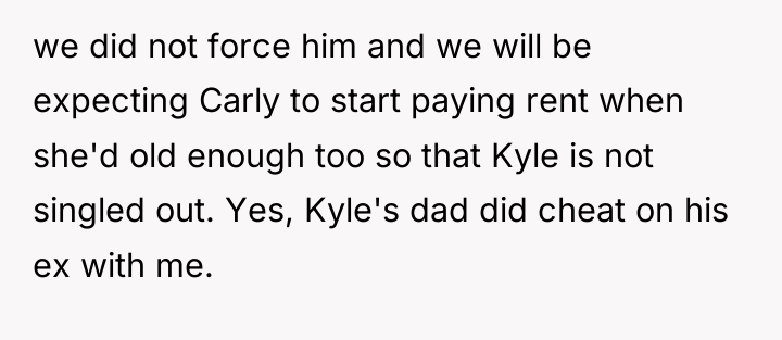 we did not force him and we will be expecting...