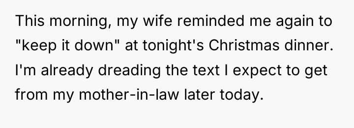 This morning, my wife reminded me again to "keep it...