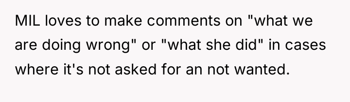 MIL loves to make comments on "what we are doing...