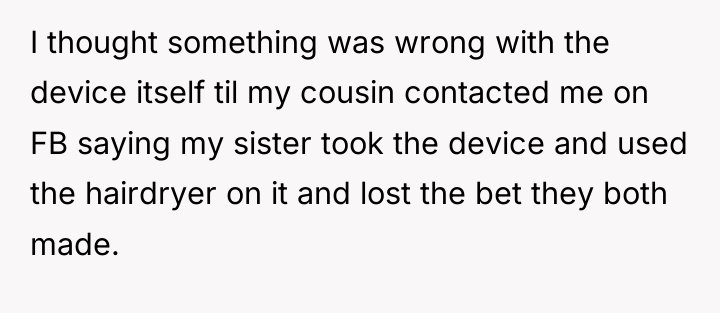 I thought something was wrong with the device itself til...