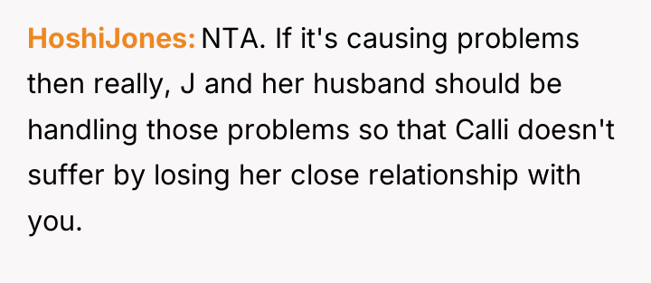 HoshiJones NTA. If it's causing problems then really, J and...