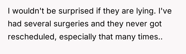 I wouldn't be surprised if they are lying. I've had...