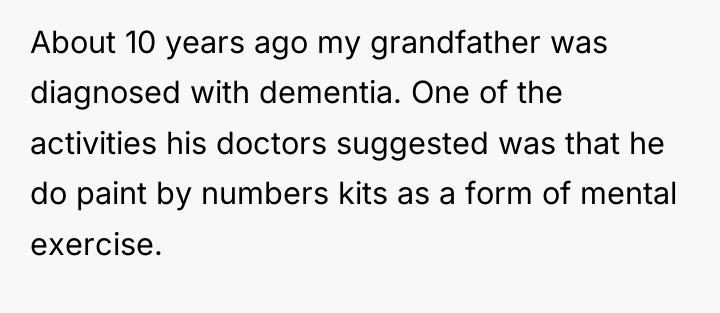 About 10 years ago my grandfather was diagnosed with dementia....
