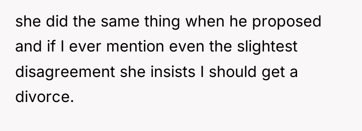 she did the same thing when he proposed and if...