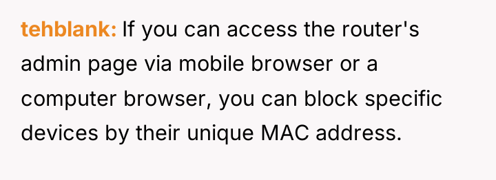 tehblank If you can access the router's admin page via...