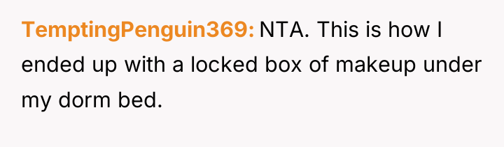 TemptingPenguin369 NTA. This is how I ended up with a...